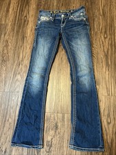 Rock Revival Everlasting Jeans Boot Women  s Jeans Size 26 Distressed