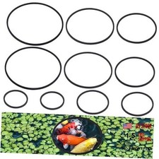 10pcs Fish Feeding Rings Set, 5 Sizes Round Floating Aquarium Plant Corral,