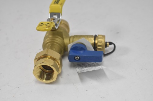 Webstone Nibco Isolator Brass Ball Valve Manual 3/4" Lead Free 2 Piece Hot/Cold - Picture 4 of 12