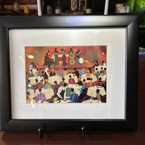 Set Of Leroy Campbell “No Man’s Band Bop At Mintons”&”Big Band” Pictures 10x12” - Picture 16 of 24