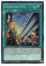 Yugioh! Exosister Pax - GRCR-EN021 - Collector's Rare - 1st Edition Near Mint, E