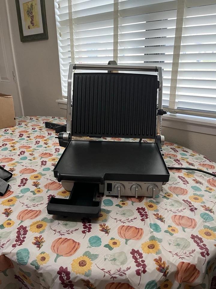 Prensa para barbacoa interior Breville 800GRXL Die Cast Series, eléctrica. Foto 2 de 4