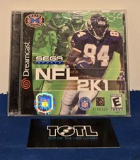 NFL 2K1 (SEGA Dreamcast, 2000) (Complete)