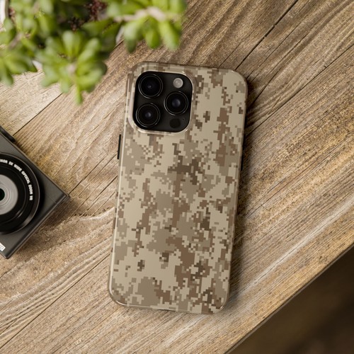 Digital Camo Desert, robuste Camouflage iPhone Hüllen, robuster Handyschutz. - Bild 14 von 31