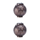  2pcs Solar Lantern wasserdichte Solarlaterne im Freien im Freien im Freien im