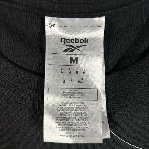 NWT Reebok Basketball Pump Graphic T Shirt Men's Size M Black - Picture 3 of 5