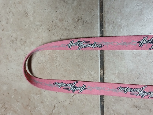Pink Harley Davidson Lanyard / Dog Leash Pre-Owned - Picture 4 of 9