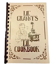 Cookbook Lil Granny's to Grandchildren Louise Perkins Book Vintage 1980s