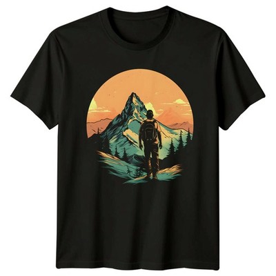 Natur ruft Go Find Your T-Shirt Wandern Abenteuer Geburtstag Geschenk für Sie und Ihn