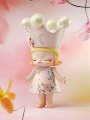 アイドル MEGA  MOLLY 400% Velvet Flowers MEGA ROYAL MOLLY 400% Velvet Flowers - POP MART (United States)