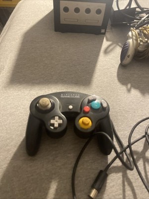 Official Nintendo Gamecube Black Controller DOL-003