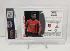UEFA Europa League Soccer Serial Numbered Sports Trading