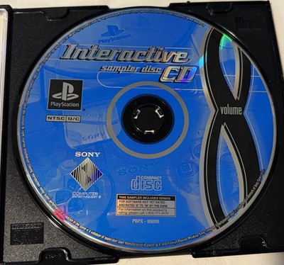 Playstation 1 Interactive CD Sampler Pack Vol 8 (Sony PlayStation) - Disc Only