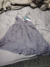 Roxy Medium Nwt Summer Dress 60 MSRP Beautiful Dress Navy Blue