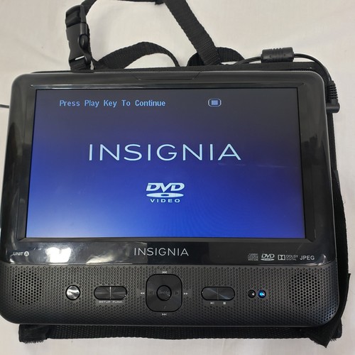 2 Insignia NS-D9PDVD15 Portable 9” AV Monitor, Tested, Works Unit A And B Works - Picture 2 of 15