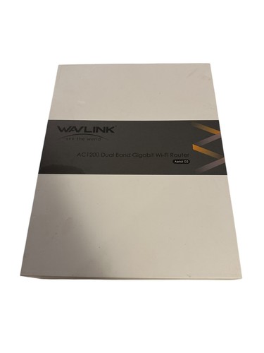 Wavlink AC1200 White Dual Band Gigabit Wi-Fi Router Aerial G2 - Picture 1 of 9