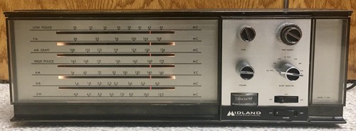 Midland Model 11-530 Tabletop 7 Band Solid State Receiver VG++ - Picture 1 of 8