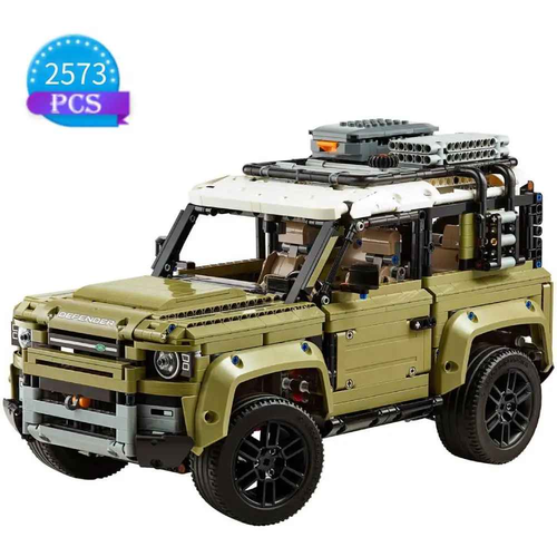 2025 Technic Land Off-Road Defender Sportwagen MOC 2573 Teile Set - Bild 3 von 6
