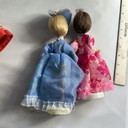 Lote Muñecas Bradley Big Eye Corea Novia Rojo Rosa Floral Muñecas - Imagen 14 de 23