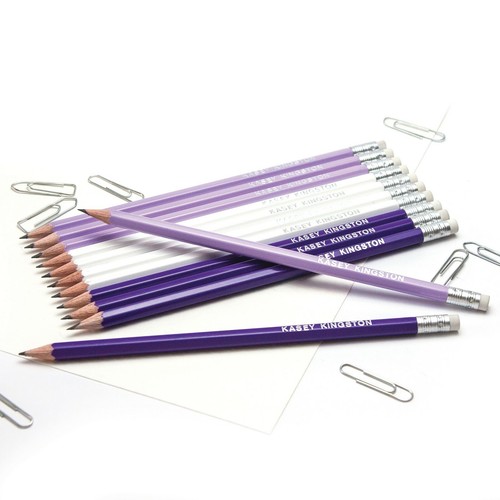 12 HB Graphitstifte personalisiert mit Namen - Premium-Qualität bedruckte Stifte - Bild 55 von 60
