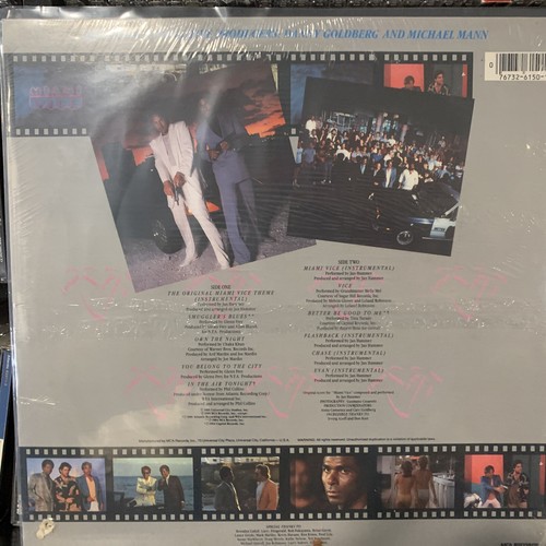 Miami Vice - Music From The Television Series LP 1985 MCA – MCA-6150 OG SEALED - Picture 2 of 2