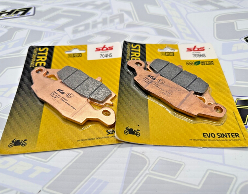 SBS HS Street Sinter Front Brake Pads for Kawasaki VN1500 Classic Tourer 98-04 - 第 1/1 張圖片