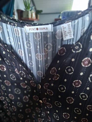 Bluse Tunika Punt Roma Gr. 46/XL neuwertig edel - Bild 3 von 5