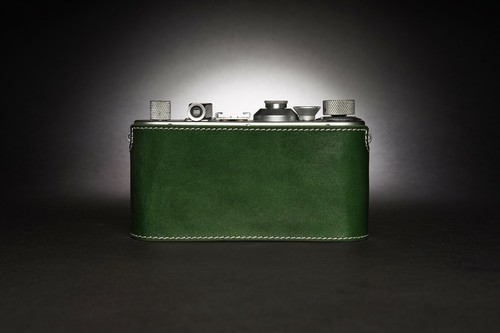 Genuine Real Leather Half Camera Case Bag Cover for Leica 0 i ii iii iiia iiib - 第 48/61 張圖片