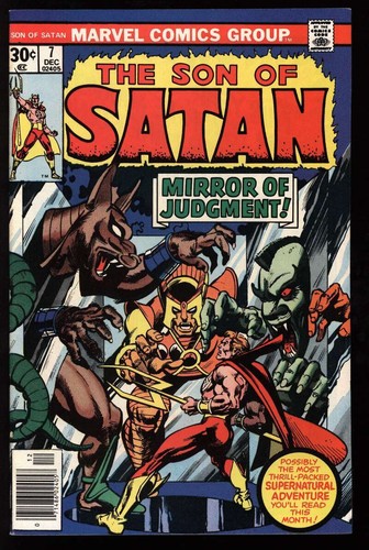 SON OF SATAN #7 9.0 // MARVEL COMICS 1976 - Picture 1 of 2