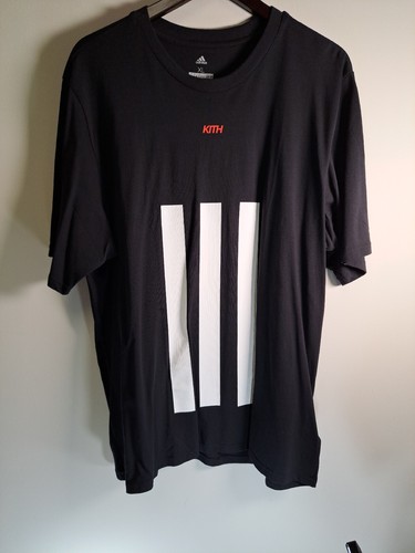 RAR Deadstock Adidas KITH schwarzes T-Shirt Gr. XL - Bild 1 von 2