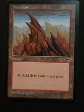 MTG Mountain Tempest Regular Land