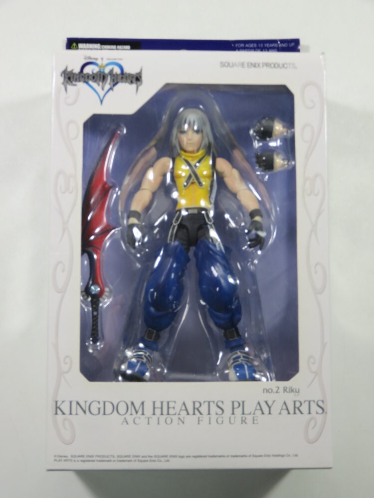 FIGURINE KINGDOM HEARTS PLAY ARTS ACTION FIGURE RIKU NEW