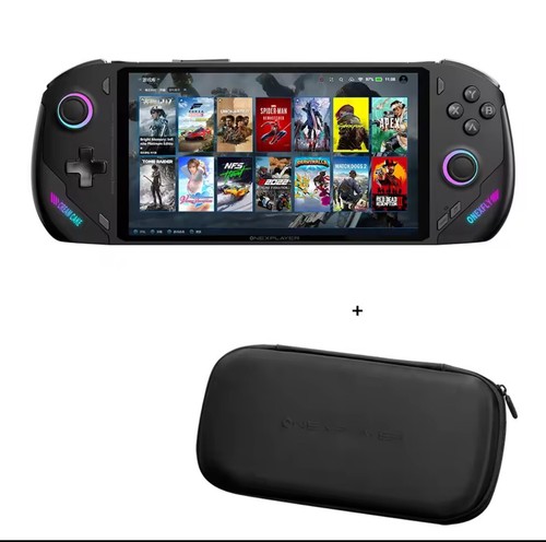 OneXFly Handheld Gaming PC with 7” 1080p 120hz Display, BLACK (review in descr.)