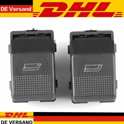 2X FENSTERHEBER SCHALTER TASTE VORNE LINKS Für SEAT VW Lupo Polo 6X0959855B