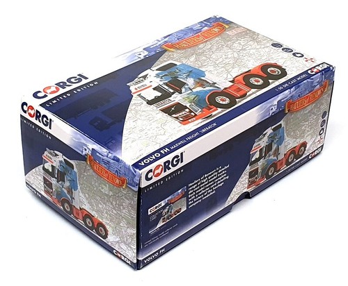 Corgi 1/50 Scale CC16007 - Volvo FH Truck Maxwell Freight Liberator - White/Blue - Picture 6 of 6