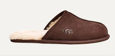 Nearly New UGG Scuff Brown Suede Slippers Mens US11/UK10/EU44 1101111 