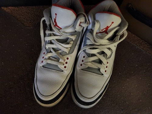 Size 11 - Air Jordan 3 Retro 2007 Fire Red - Picture 2 of 9