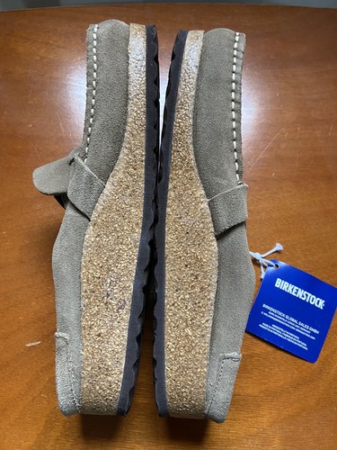 Birkenstock Buckley Taupe Wildleder Clog Schuhe EU 36 Damen Größe 5-5,5 NEU - Bild 6 von 10