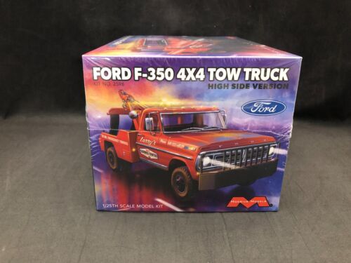 Camión de remolque Moebius 1972 Ford F-350 4x4 escala 1:25 kit modelo plástico 2598 NISB - Imagen 3 de 6