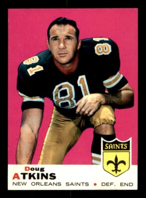 1969 Topps Football #105 Doug Atkins EX *e2