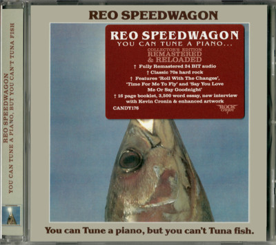 REO Speedwagon ~ You Can Tune A Piano (1977) CD 2013 Rock Candy Records   NEW  