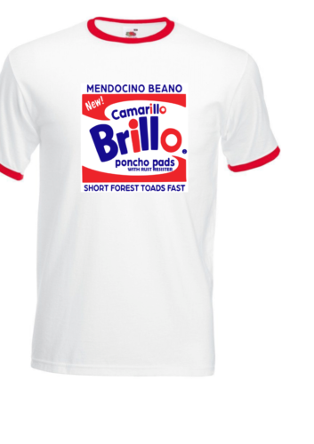 Frank Zappa Camarillo Brillo Ringer T-Shirt wie getragen von John Squire Steinrosen - Bild 4 von 7