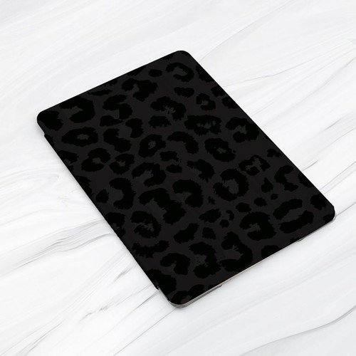 Black Leopard Print Boho Dark Case For iPad 10.2 Air 3 4 5 Pro 9.7 11 12.9 Mini - Picture 3 of 6