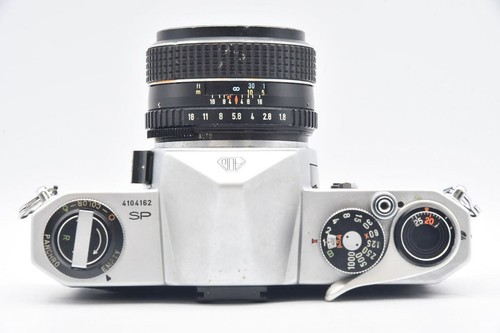[Excelente] Pentax SP con lente Super-Takumar 55 mm F/1,8 de Japón. - Imagen 10 de 12