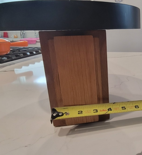 Interapid Indicator clock Custom made full size Solid Cherry - Picture 7 of 23