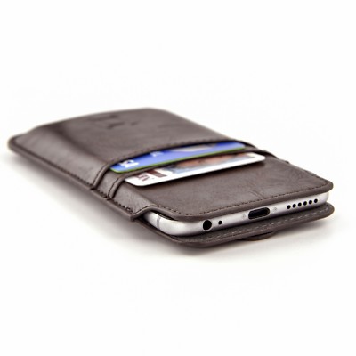 Dockem Provincial 2 Card Wallet Sleeve for iPhone 16, 15, 14, 13, 12, 11, XS-6