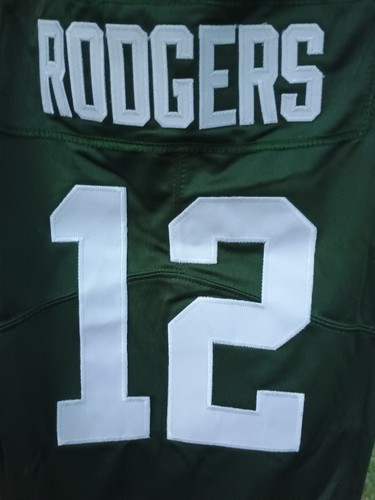 Aaron Rodgers Green Bay Packers Youth M Nike On Field Stitched Jersey New - Picture 7 of 10