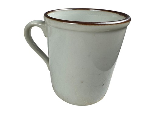 Vintage Set of 4 MCM Speckled Stoneware Dansk Brown Mist Style Rustic Mugs - Picture 21 of 24