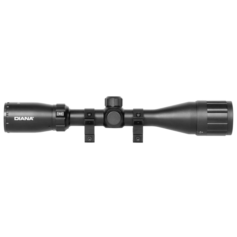 4250892221212 Diana 3-9x40 1’ AO Duplex rifle scope with 11 mm mount Diana - Image 2 of 4