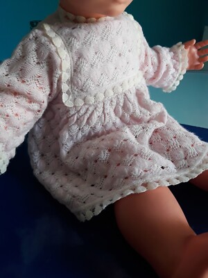 ''FURGA'' Puppenkleid ''Serenella'', Vintage, 1975, Farbe rosa.